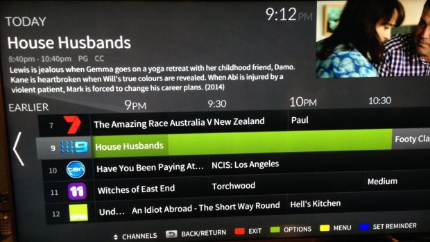 The FreeviewPlus onscreen EPG looks great, if you can see it.