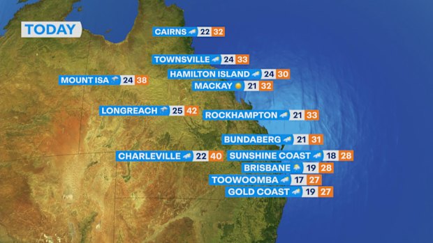 National weather forecast for Monday December 8
