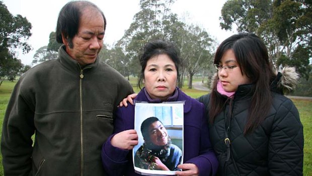 Felix Hua's family mourn their son and brother.