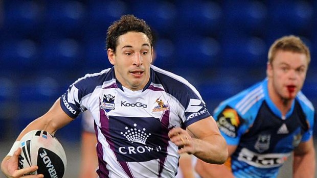 Billy Slater... would like to finish his career as a one-club player.