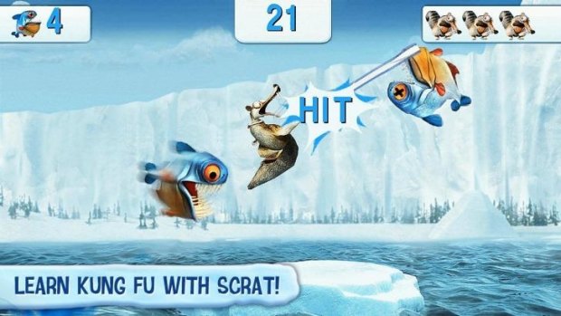 Cold cash: Kids playing Ice Age Village can rank up huge bills for parents.