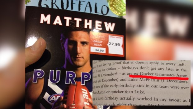 Matthew Pavlich writes of "ex-teammates" in an autobiography that is already being discounted.
