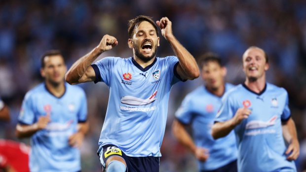 Key man: Milos Ninkovic is a certainty to line up against Glory on Saturday night.