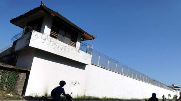 Kerobokan prison in Denpasar on the Indonesian resort island of Bali.