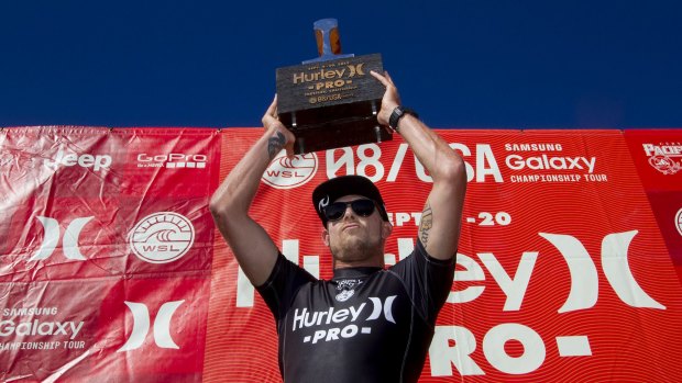 Champion: Mick Fanning is the 2015 Hurley Pro Champion.
