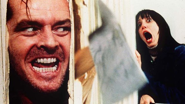 Jack Nicholson and Shelley Duvall in The Shining.