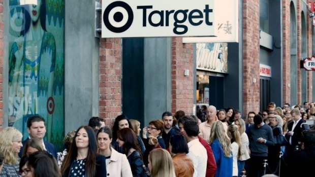 Shoppers queued from 5am for a chance to buy Missoni products at Target.