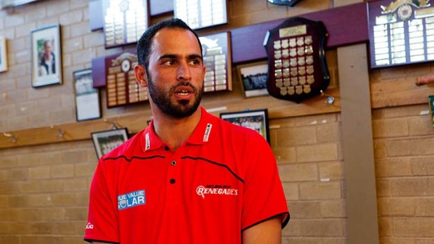 Hero: Fawad Ahmed has been overwhelmed by people hailing him as an inspiration.