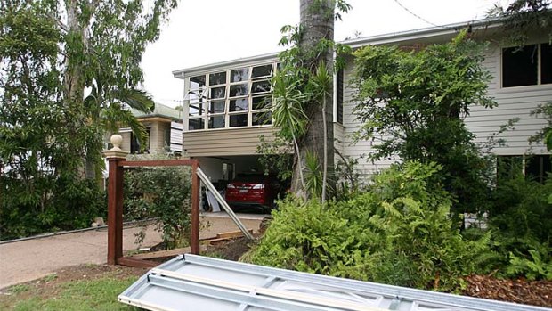 MP Robert Schwarten's Rockhampton home was left damaged after a ram-raid.