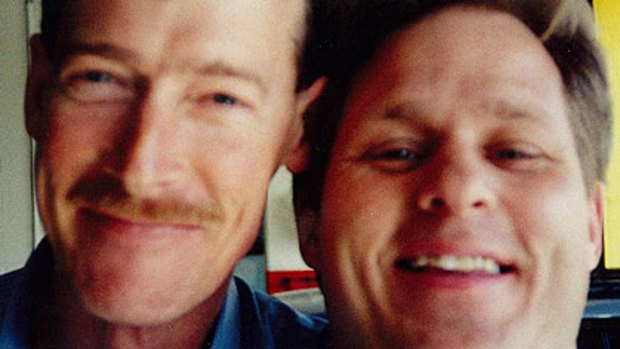 Happier times… Dave Coombes (right) and Steve Hollands before the latter - now Auto Masters operations manager - was convicted of stealing from the business.