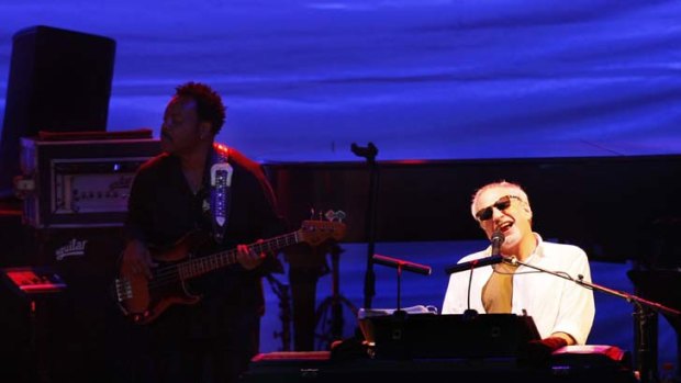 Soul extravaganza ... Donald Fagen's voice wilted under the strain of a two-hour show.