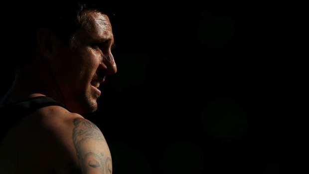 Rivalry: Mitchell Pearce is relishing the prospect of taking on Souths on Friday.