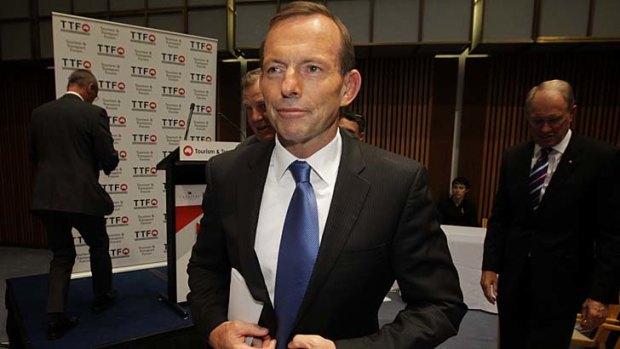 Questionable business ideas ... Tony Abbott and the Coalition.