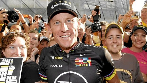 Lance Armstrong was stripped of his seven Tour de France titles by USADA last year.