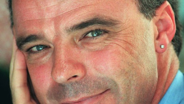Stud ... Brendan Nelson reveals the story behind his earring.