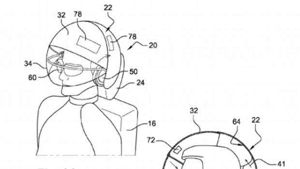 "Sensorial isolation": The Airbus helmet promises relief from boredom while flying.