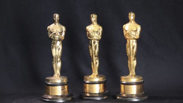 Heading home: Orry-Kelly's Oscars.