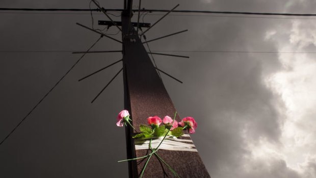 On the Tiwi islands steel caps have been placed around power poles to discourage young people taking their lives.