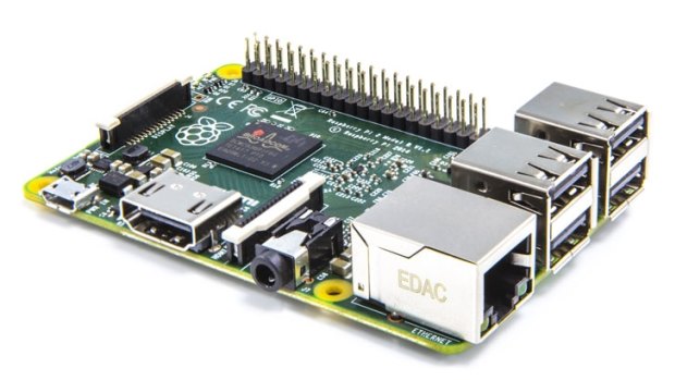 The small but flexible Raspberry Pi, designed to run Linux.