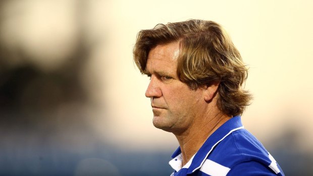 Dialogue: Coach Des Hasler is under pressure after the Bulldogs suffered a fourth consecutive loss.