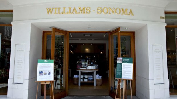 A Williams-Sonoma store in California.