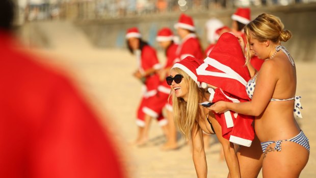 The beach will be the place to head this weekend - if not on Christmas Day.