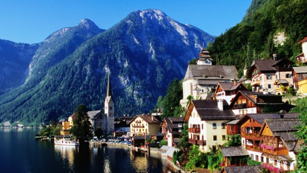 Pearl of Austria ... the picturesque village of Hallstatt.