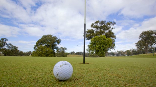 Hole in one ... A round unlikely to cost you a cent in Maroondah today.