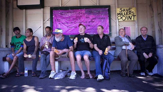 "We're not going down without a fight": Residents of Millers Point.