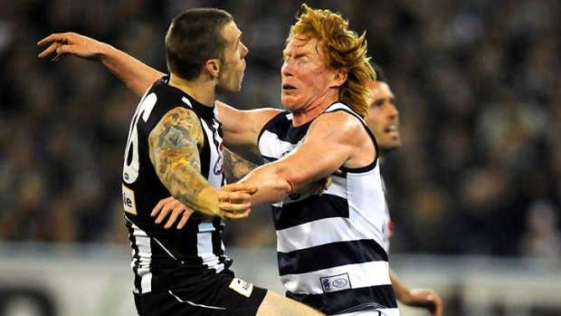 Collingwood v Geelong, as good as it gets.