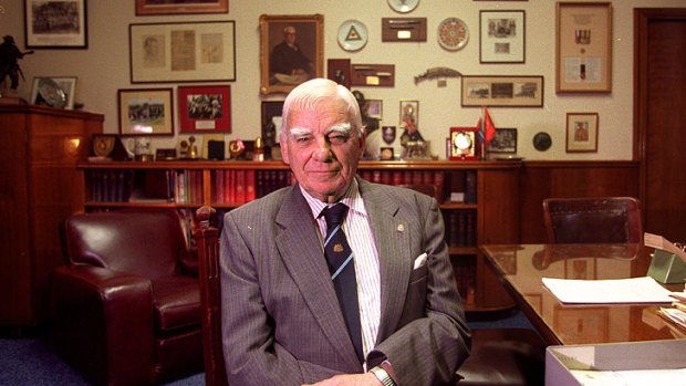 Bruce Ruxton was Victoria’s longest-serving RSL president.