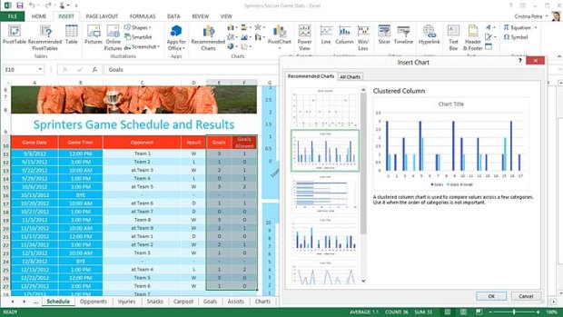 Revamped ... a screenshot of Microsoft Office 365.