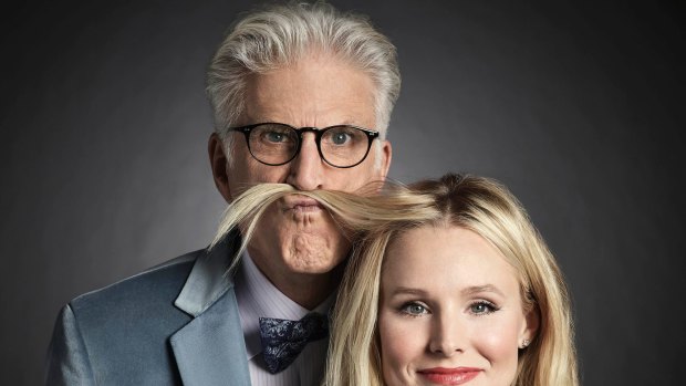 Ted Danson and Kristen Bell star in "The Good Place".
