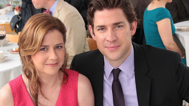 <i>The Office</i>, starring Jenna Fischer and John Krasinski, wraps on Australian television screens tonight.