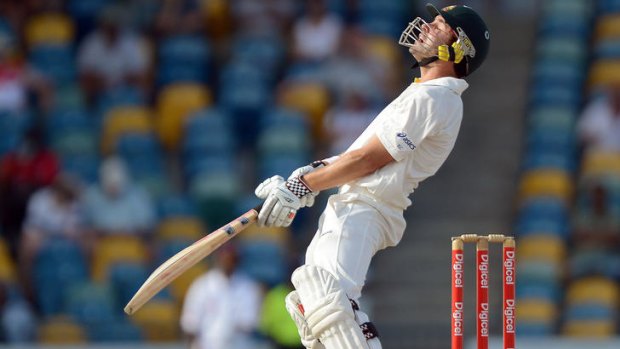 Pick an angle: Australia's batsmen, including Ed Cowan will have to deal with the Queen's Oark Oval spin.