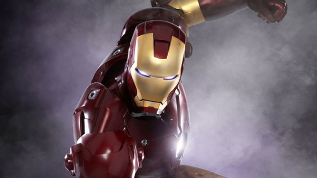 Robert Downey Jr plays Tony Stark in Iron Man.