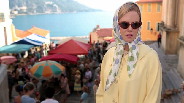 Nicole Kidman as Princess Grace of Monaco.