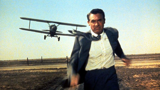 Cary Grant in <i>North by Northwest</i> (1959).