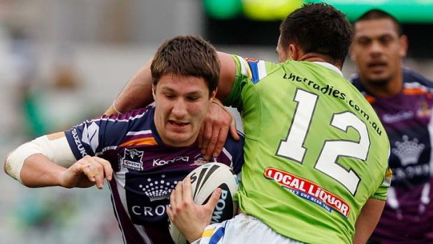 Missing &#8230; Melbourne star Gareth Widdop is out with an elbow injury.