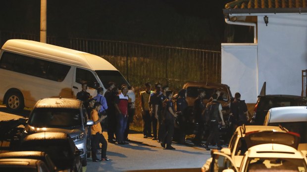 Home of Malaysian ex-Prime Minister Najib Razak raided by police