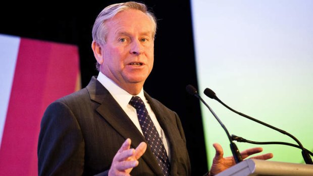 Pointing the way: Colin Barnett has different ideas about the Oakajee project.