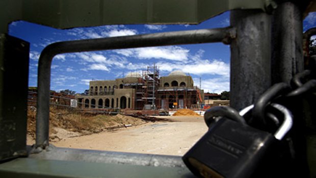 Pankaj and Radhika Oswal's Taj-Mahal-on-the-Swan mansion is potentially Australia's most expensive mansion.