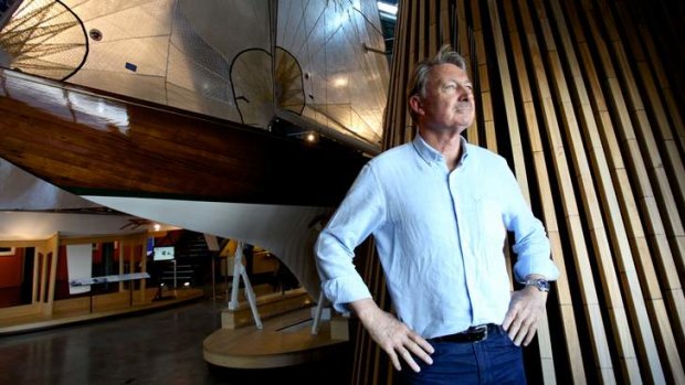 Cash is king: John Bertrand said the America's Cup has become a battle of the chequebooks.