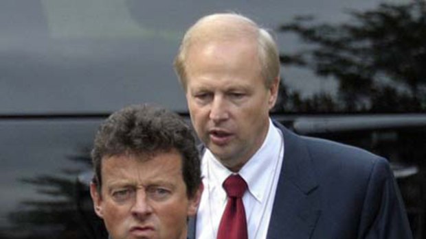 BP Chief Executive Officer Tony Hayward, left, and BP Managing Director Bob Dudley, right.