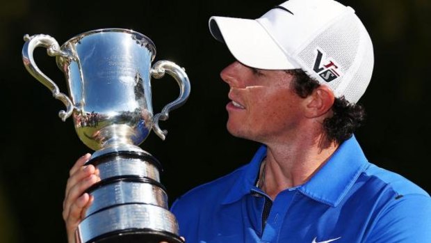 Back to defend his title: Northern Ireland's Rory McIlroy.