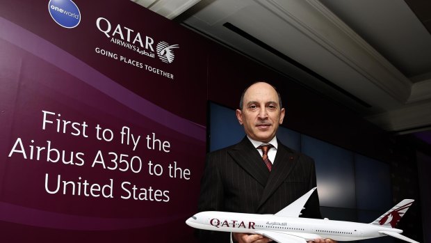 Qatar Airways chief executive Akbar Al Baker this week announced a new marketing campaign and A350 flights in New York.