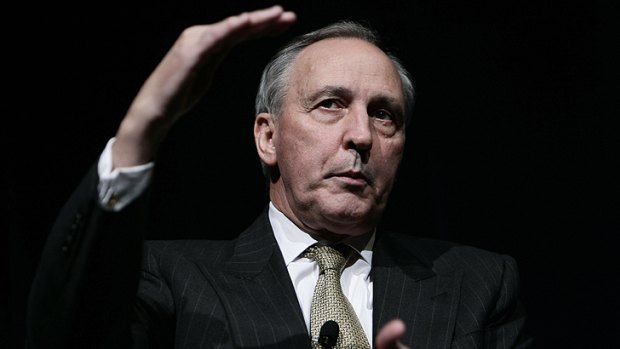 'A Punch and Judy show' ... former prime minister Paul Keating says he wouldn't be caught dead on the ABC's <i>Q&A</i> program.