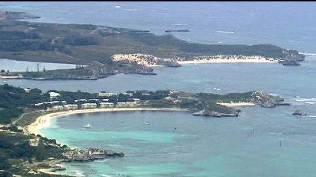 A shark attack off Rottnest Island near Perth has started a hunt.