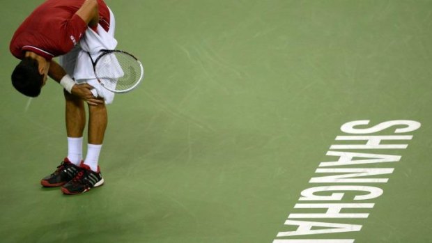 Novak Djokovic's winning streak in China is over.