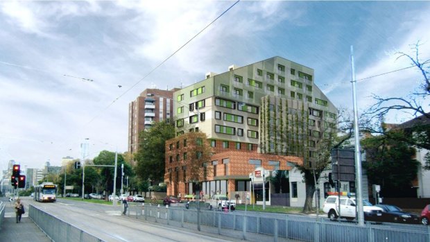 VincentCare has a permit to redevelop its facilities at 179-191 Flemington Road, Melbourne, into a homelessness resource centre and accommodation for 134 people.